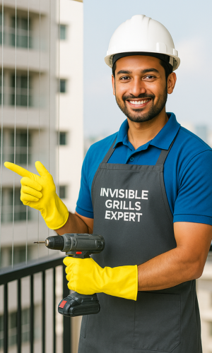 Invisible Grills Installation Bangalore