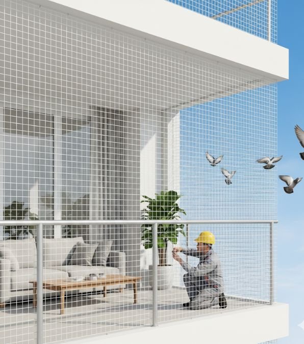 pigeon safety nets Installation Bangalore